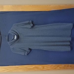 Sushi flowers dress, size XL, gray